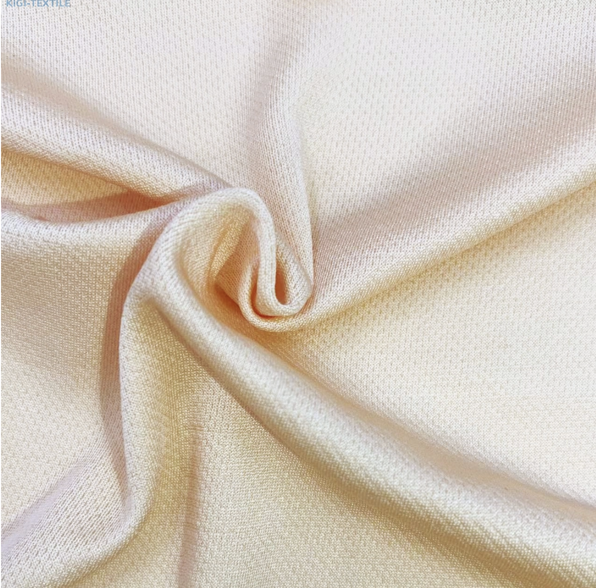 Antibacterial Fabrics バードアイプラメッシュファブリックリサイクル編み - 肌に優しい、抗菌性、生分解性衣類