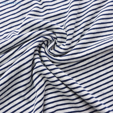 95 竹 5 スパンデックス ストライプ ジャージ ニット生地衣料用