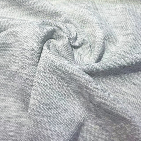 ニットプラピケファブリック - ポロ、Tシャツ、スポーツウェア用のエコフレンドリー、抗菌、生分解性